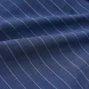 Blue Stripe Weekend Fit Nevis Shirt with Derby Collar and 1-Button Cuffs sold by Turnbull & Asser