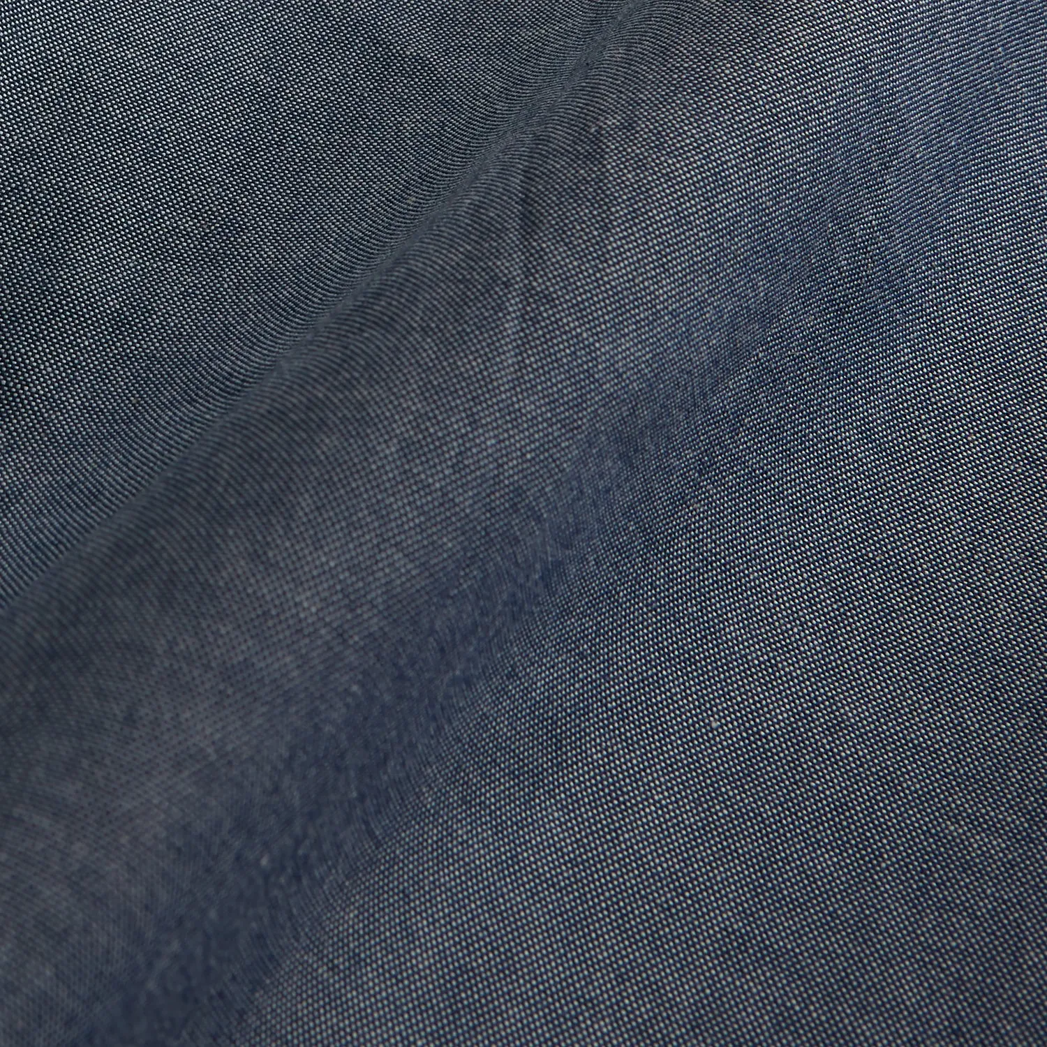 Plain Blue Oxford Weekend Fit Shirt with Derby Collar and 1-Button Cuffs sold by Turnbull & Asser product image thumbnail 4