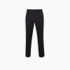 Brown Worsted Wool Pleated Formal Trousers sold by Turnbull & Asser
