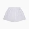 White and Blue Halo Stripe Cotton Godfrey Boxer Shorts sold by Turnbull & Asser