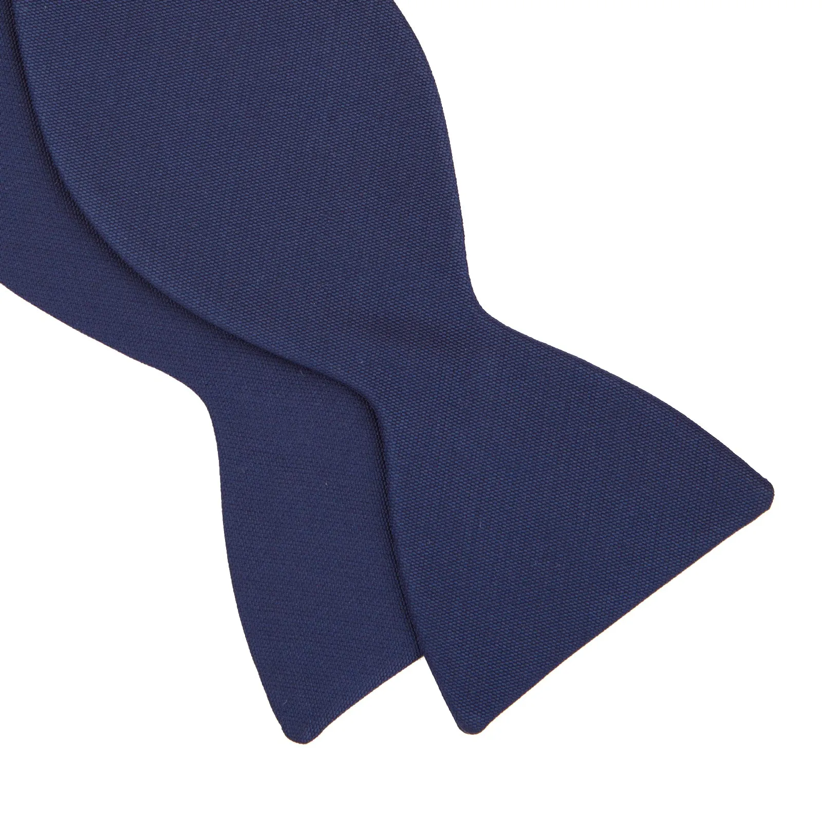 Navy Barathea Bow Tie sold by Turnbull & Asser product image thumbnail 4
