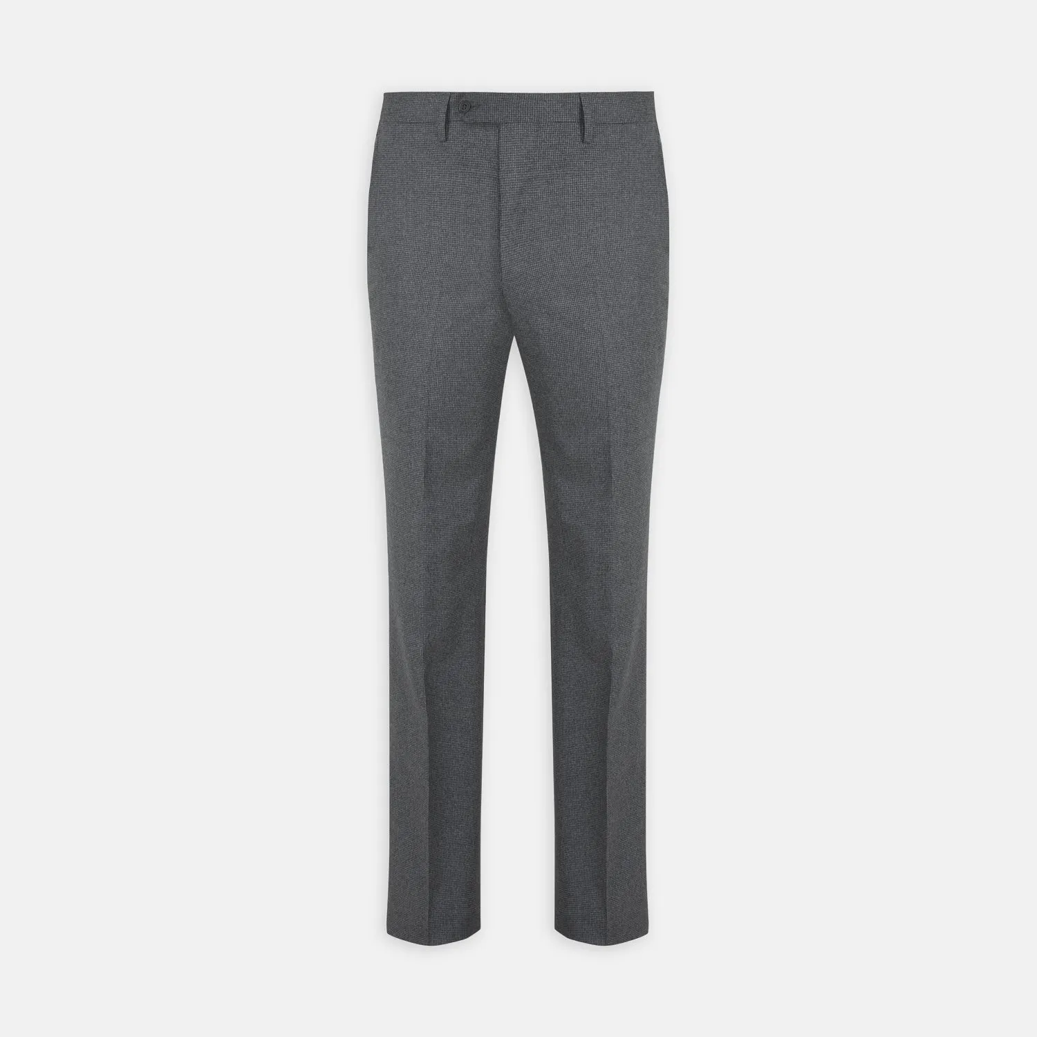Jackson Grey Flannel Wool Trousers sold by Turnbull & Asser