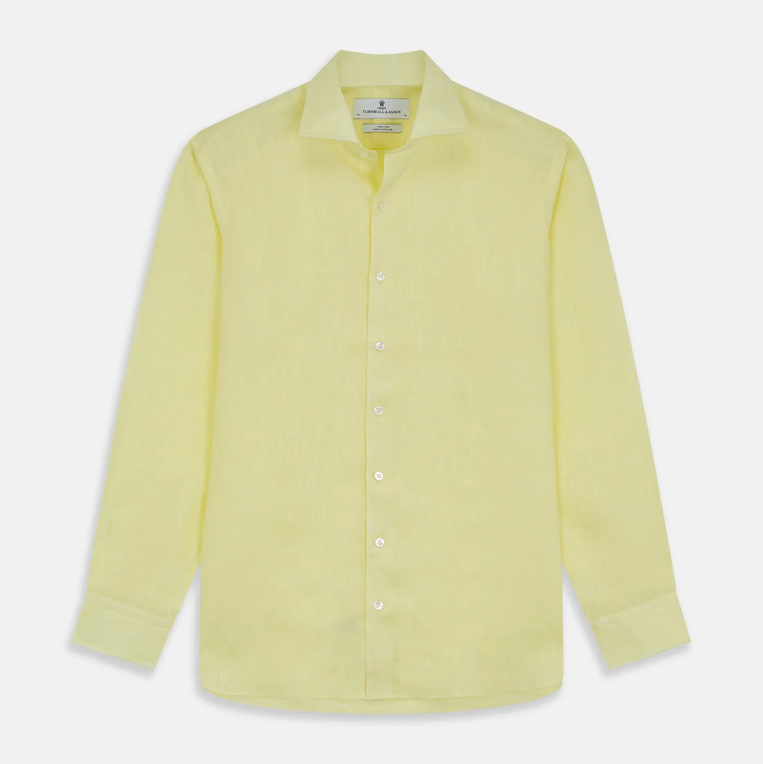 Cream Tailored Fit Shelton Shirt sold by Turnbull & Asser product image thumbnail 2