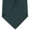 Forest Green Plain Satin Silk Tie sold by Turnbull & Asser