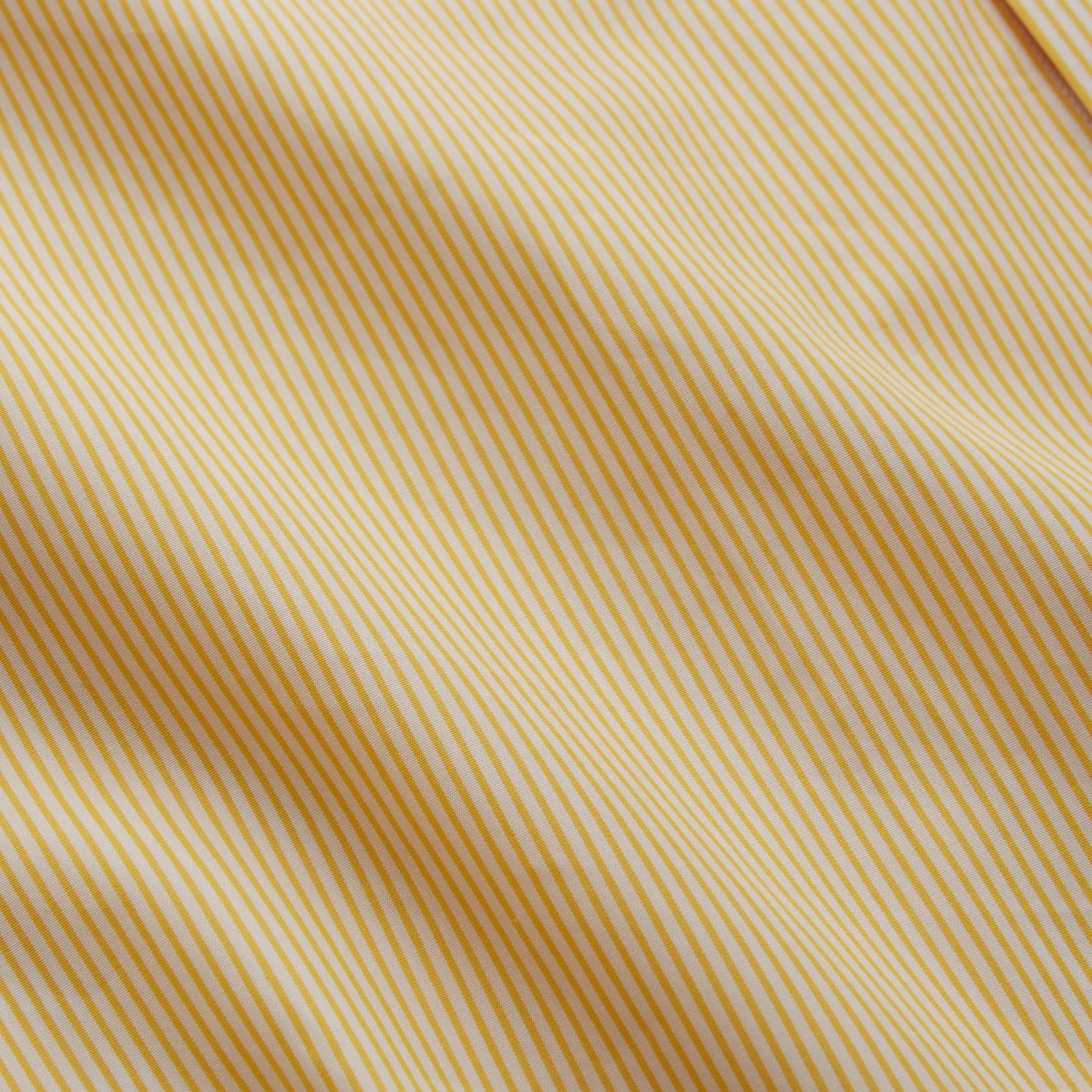Yellow Fine Stripe Regular Fit Shirt with T&A Collar sold by Turnbull & Asser product image thumbnail 4