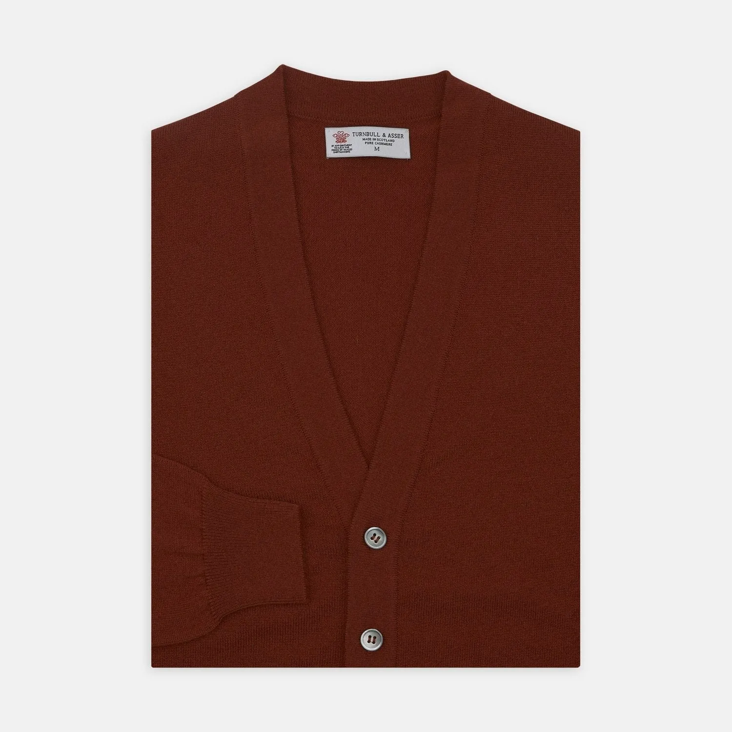 Harissa Cashmere Cardigan sold by Turnbull & Asser
