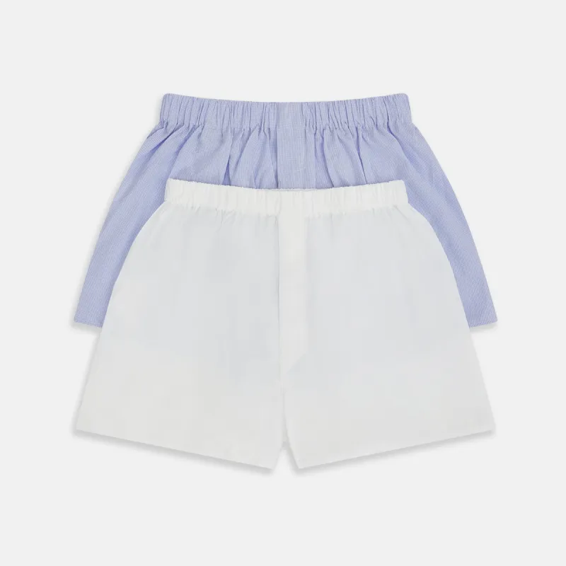 Sea Island Quality Boxer Shorts 2-Pack sold by Turnbull & Asser