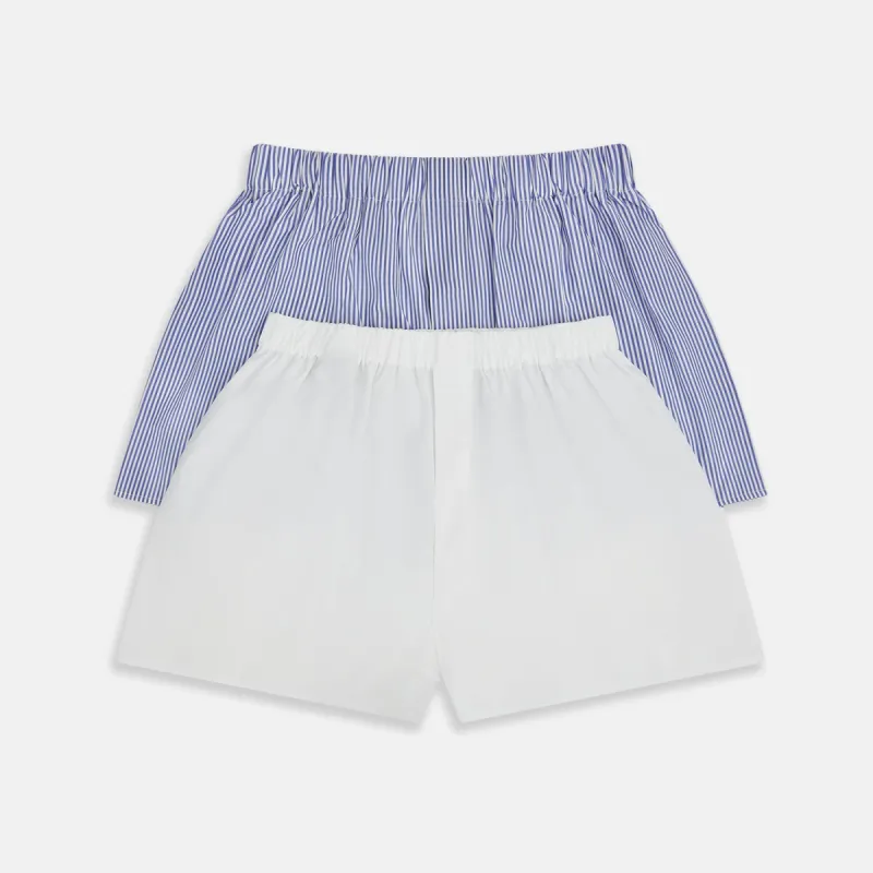 Classic Boxer Shorts 2-Pack sold by Turnbull & Asser