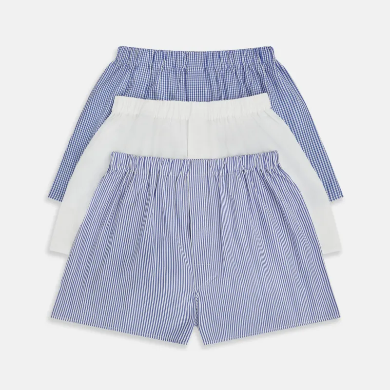 Classic Boxer Shorts 3-Pack sold by Turnbull & Asser
