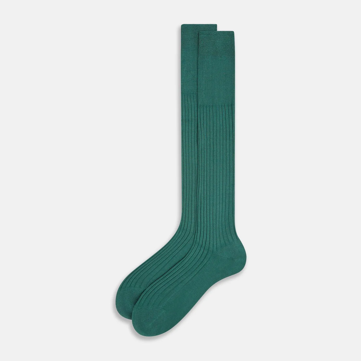Sage Long Socks sold by Turnbull & Asser product image thumbnail 2