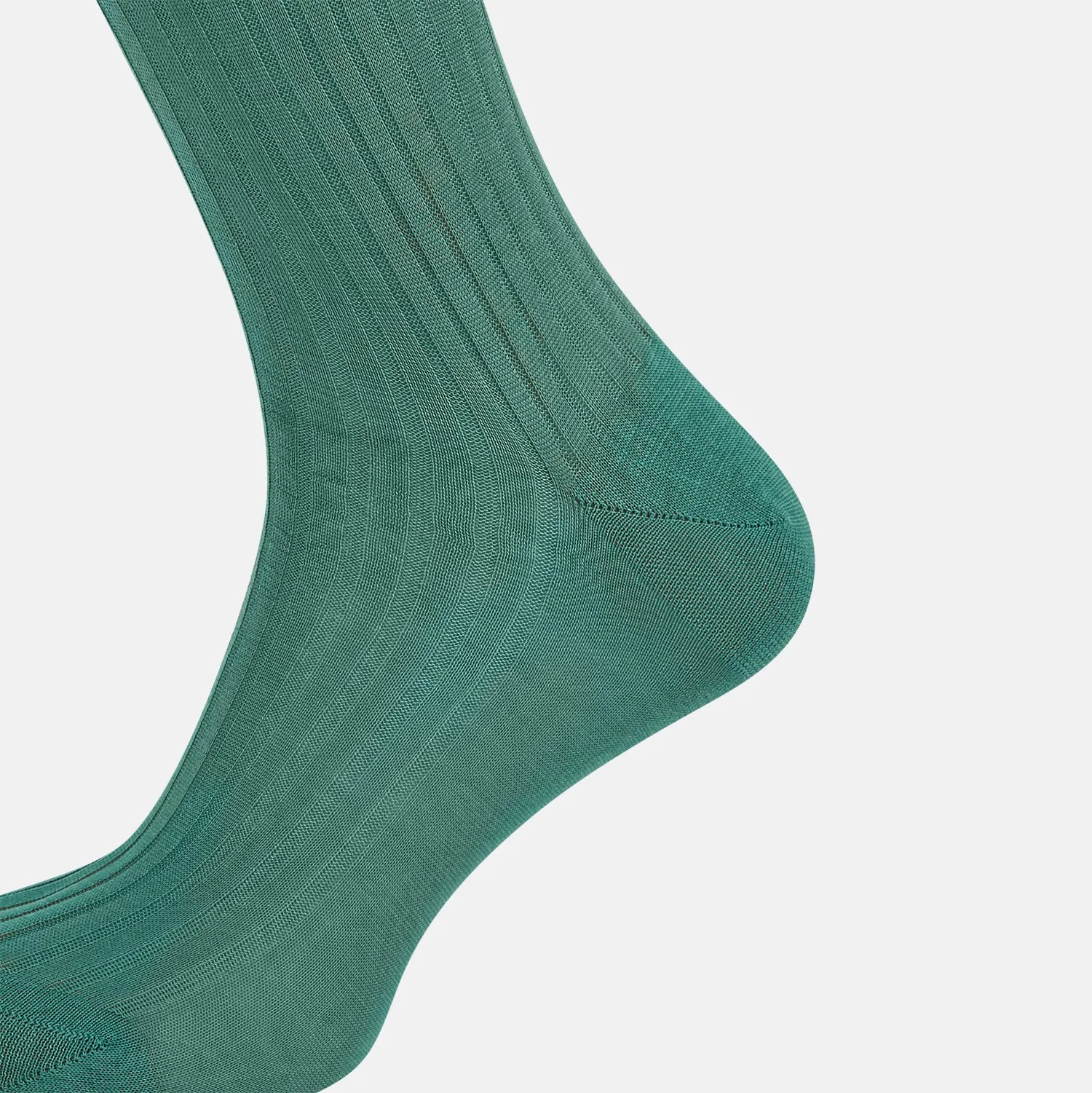 Sage Mid-Length Socks sold by Turnbull & Asser product image thumbnail 3