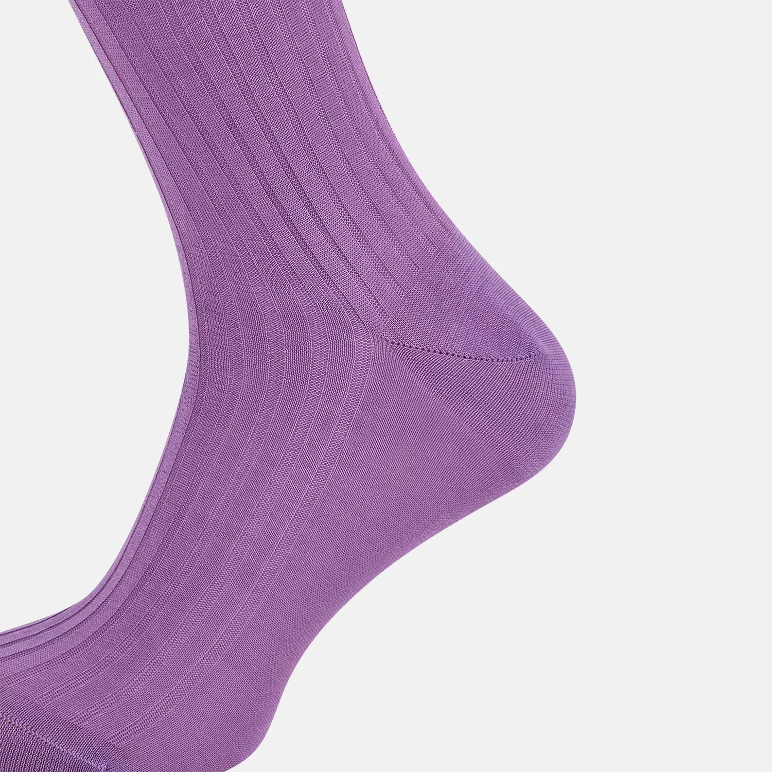 Violet Mid-Length Socks sold by Turnbull & Asser product image thumbnail 4