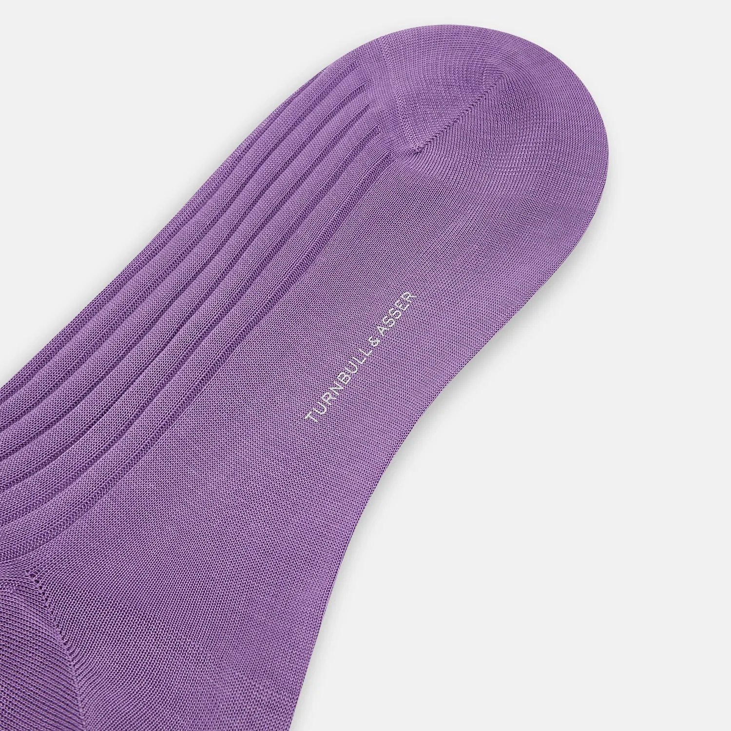 Violet Mid-Length Socks sold by Turnbull & Asser product image thumbnail 3