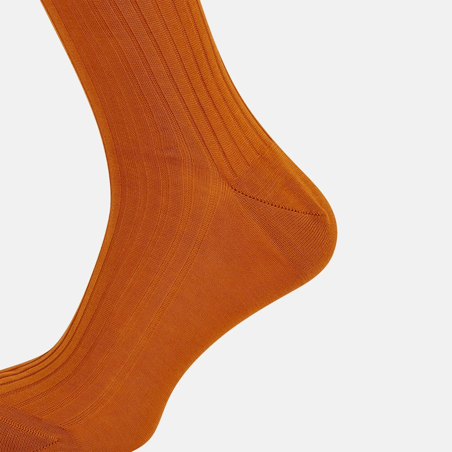 Pumpkin Mid-Length Socks sold by Turnbull & Asser product image thumbnail 4