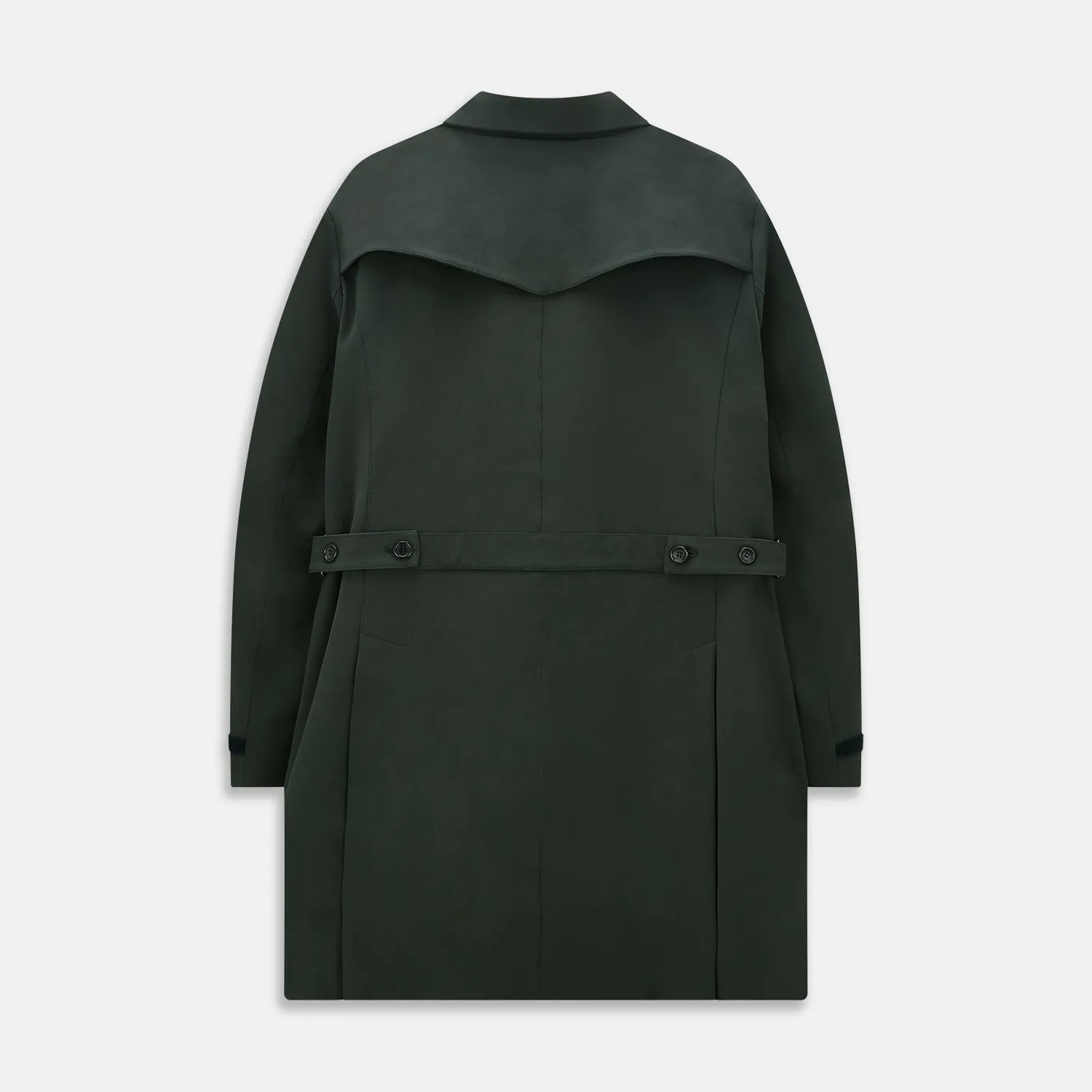 Forest Green John Arthur Trench Coat sold by Turnbull & Asser product image thumbnail 3