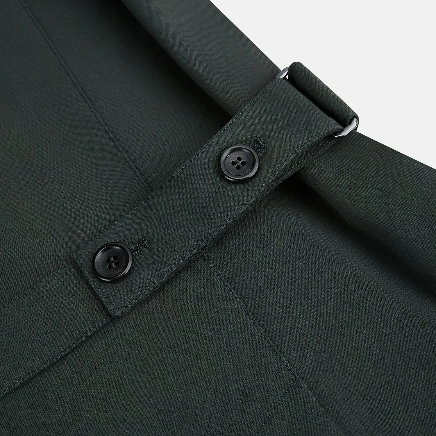 Forest Green John Arthur Trench Coat sold by Turnbull & Asser product image thumbnail 5