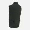 Graphite Melange Collared Single-breasted Waistcoat sold by Turnbull & Asser
