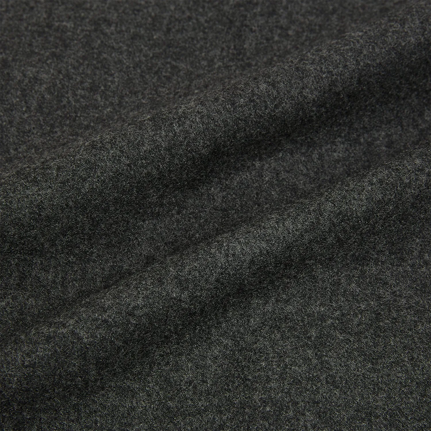 Graphite Melange Collared Single-breasted Waistcoat sold by Turnbull & Asser product image thumbnail 5