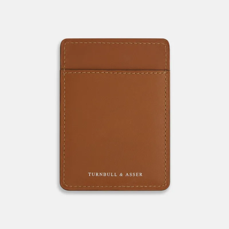 Camel Two-slot Card Case sold by Turnbull & Asser
