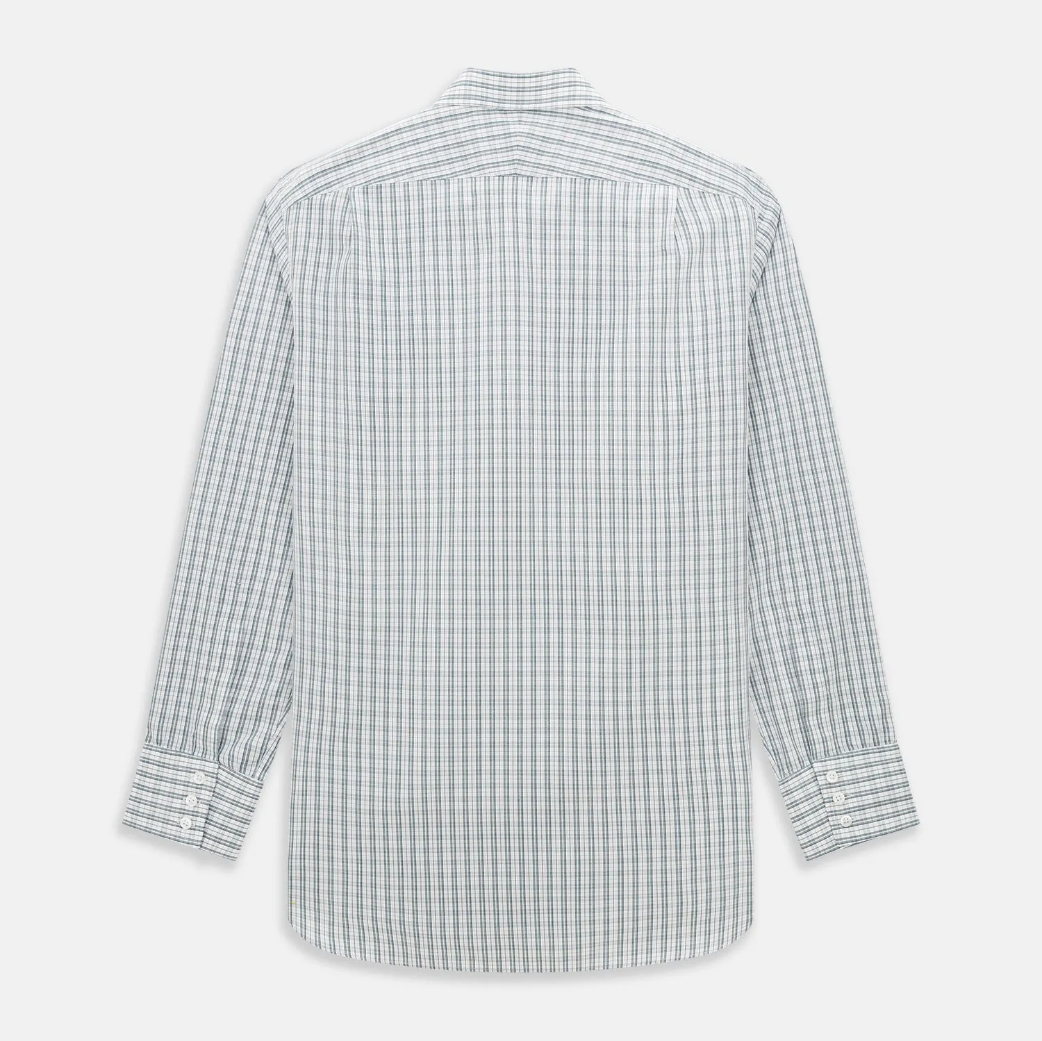 Forest Green Multi Check Mayfair Shirt sold by Turnbull & Asser product image thumbnail 3