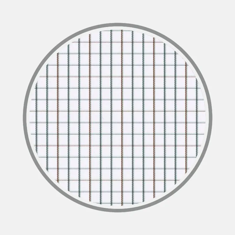 Forest Green and Coffee Check Fabric sold by Turnbull & Asser