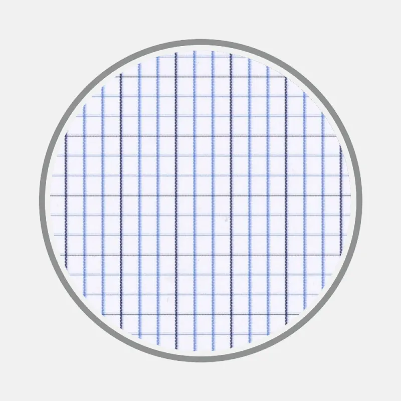 Azzurro and Navy Check Fabric sold by Turnbull & Asser