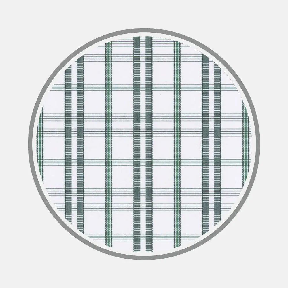 Sage Multi Check Fabric sold by Turnbull & Asser