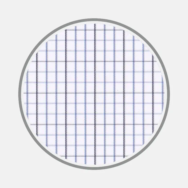 Pale blue and Navy Fabric sold by Turnbull & Asser