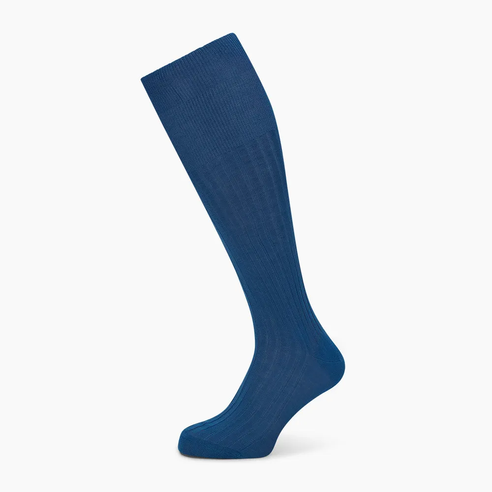 Azzurro Long Socks sold by Turnbull & Asser product image thumbnail 5