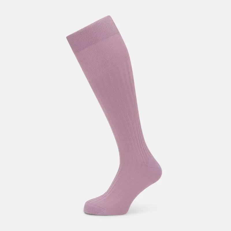 Rose Long Socks sold by Turnbull & Asser