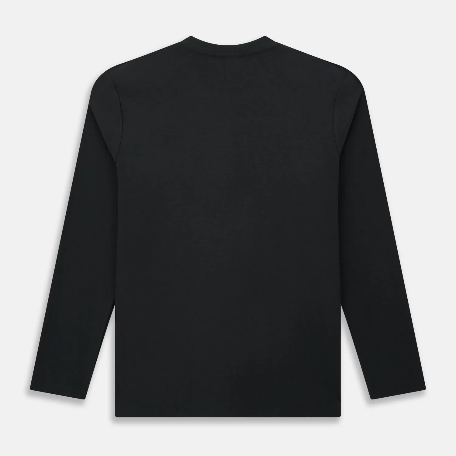 Charcoal Long-Sleeve T-shirt sold by Turnbull & Asser product image thumbnail 3