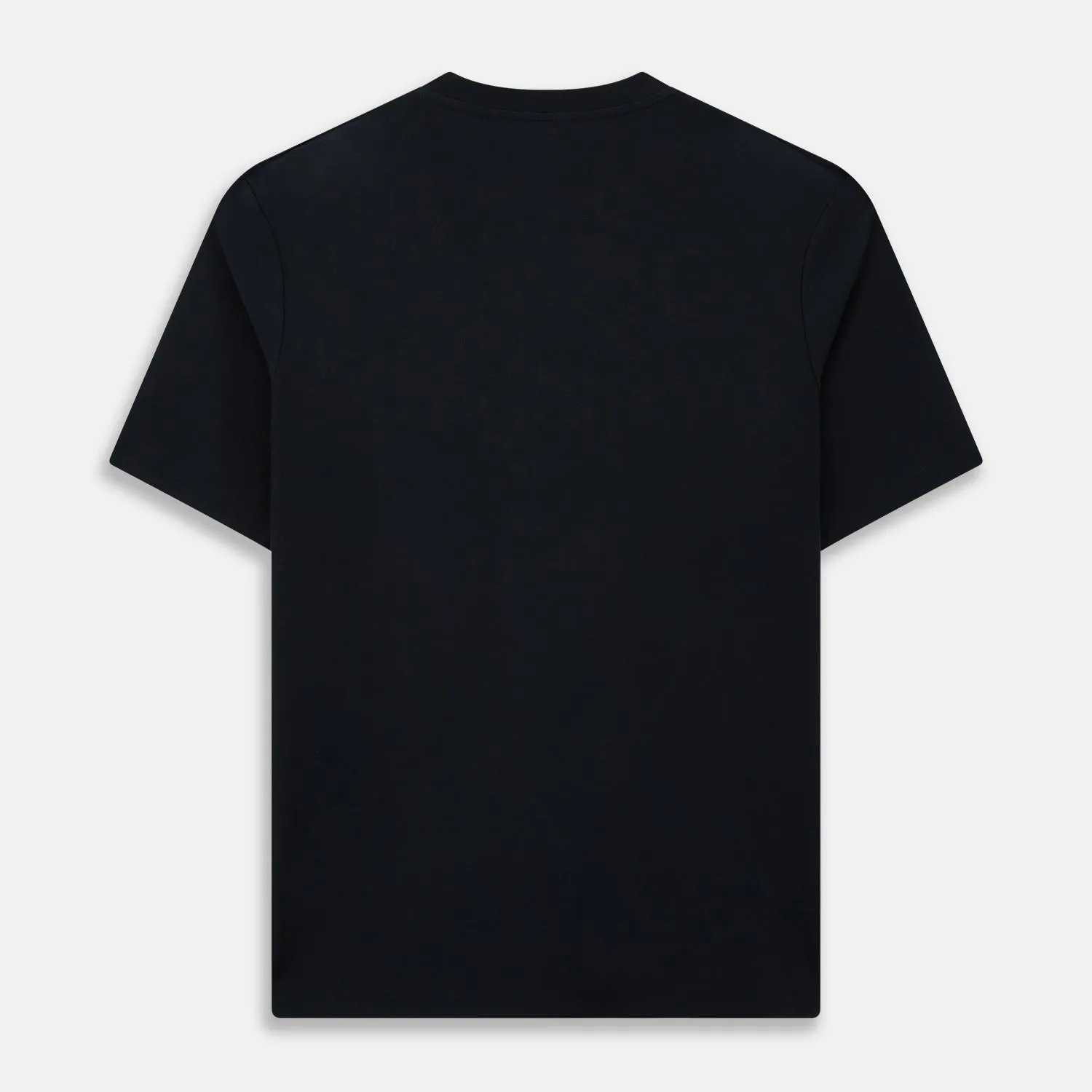 Navy Short-Sleeve T-shirt sold by Turnbull & Asser product image thumbnail 3