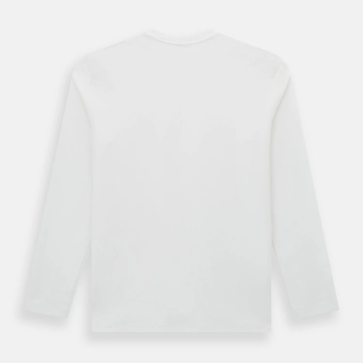 White Long-Sleeve T-shirt sold by Turnbull & Asser product image thumbnail 3