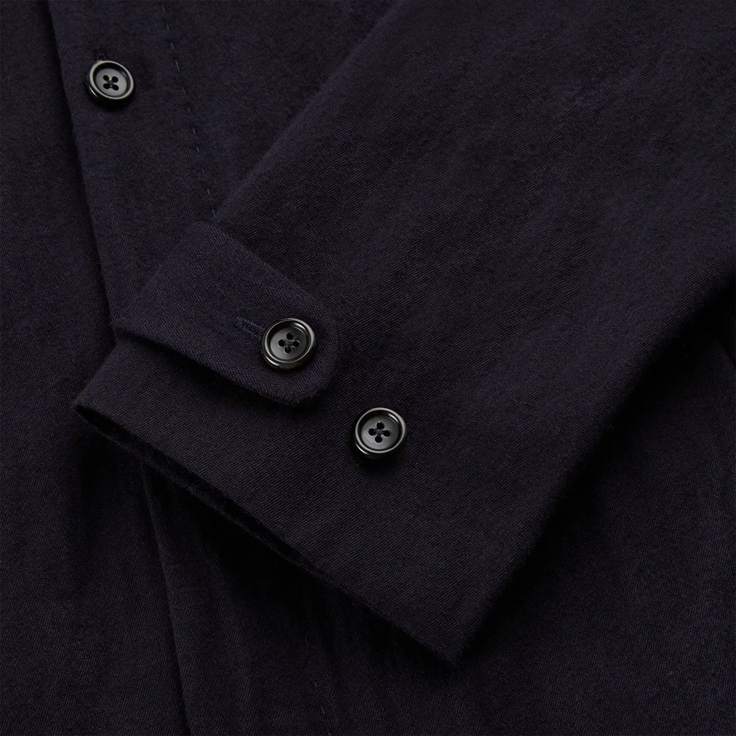 Navy Primrose Overshirt sold by Turnbull & Asser product image thumbnail 4