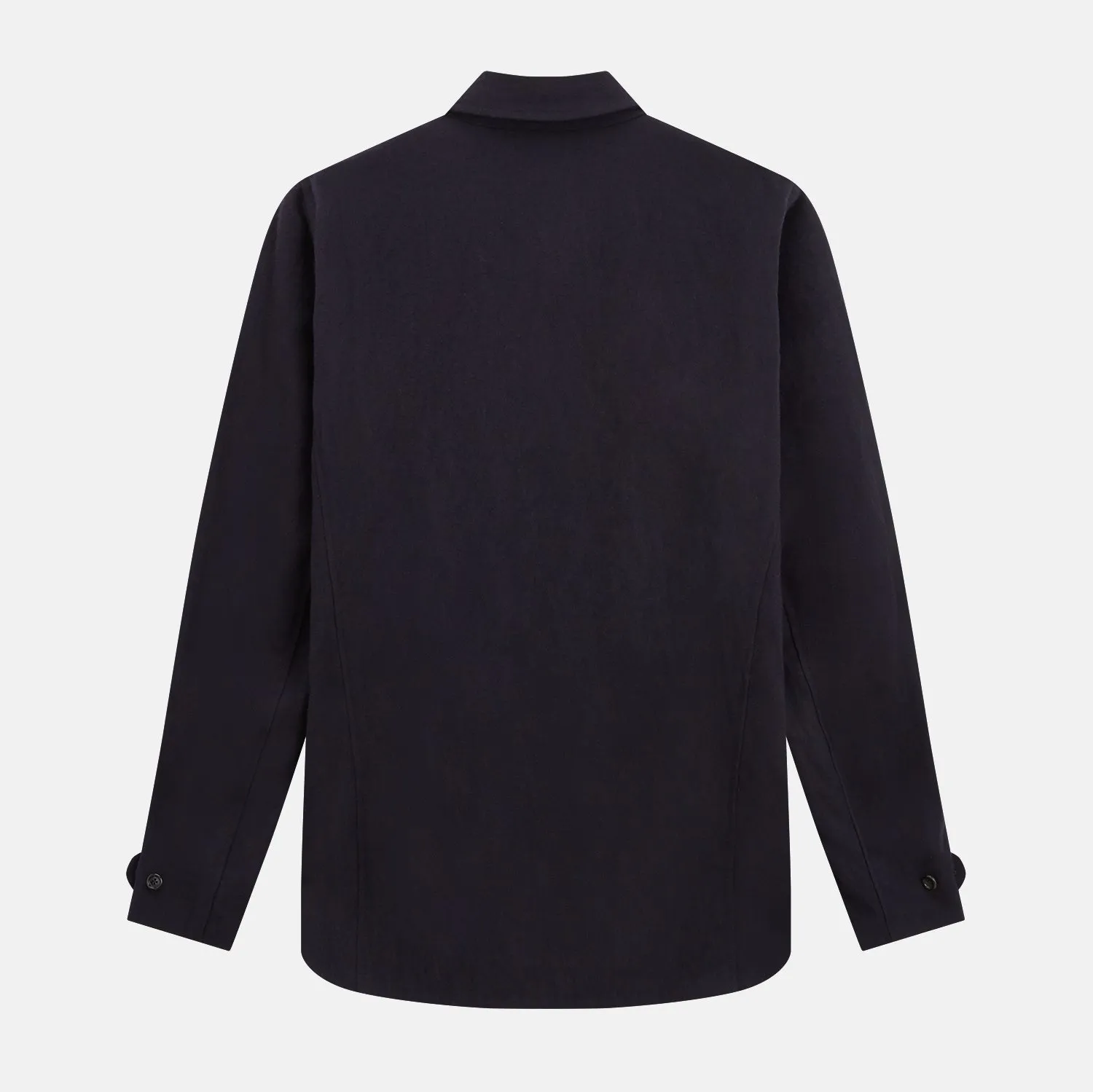 Navy Primrose Overshirt sold by Turnbull & Asser product image thumbnail 3