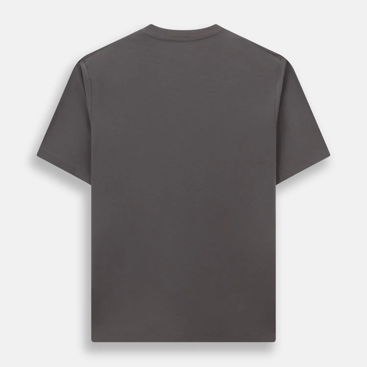 Shadow Grey Short-Sleeve T-shirt sold by Turnbull & Asser product image thumbnail 3