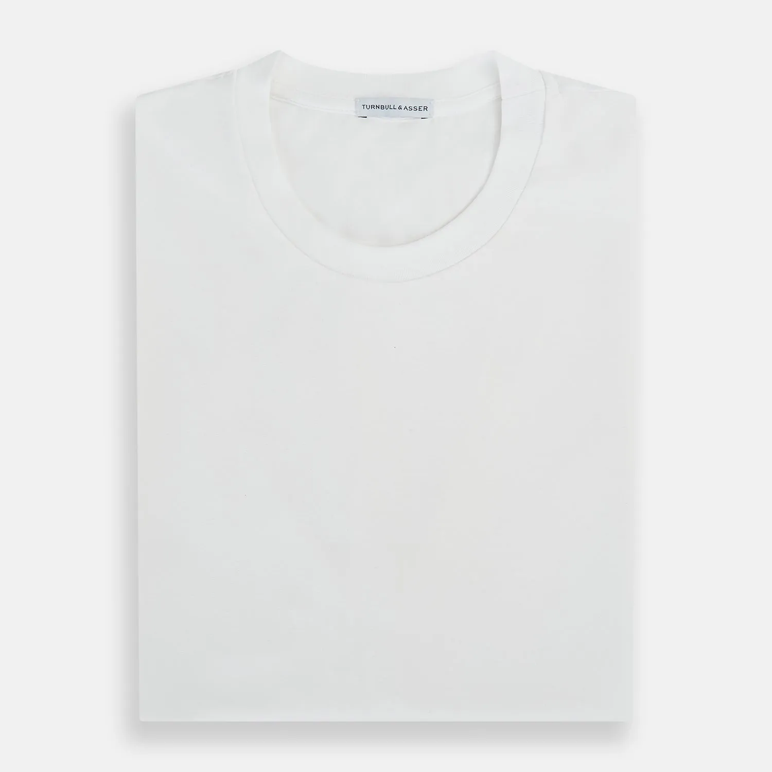 White Short-sleeve Pyjama T-Shirt sold by Turnbull & Asser product image thumbnail 5