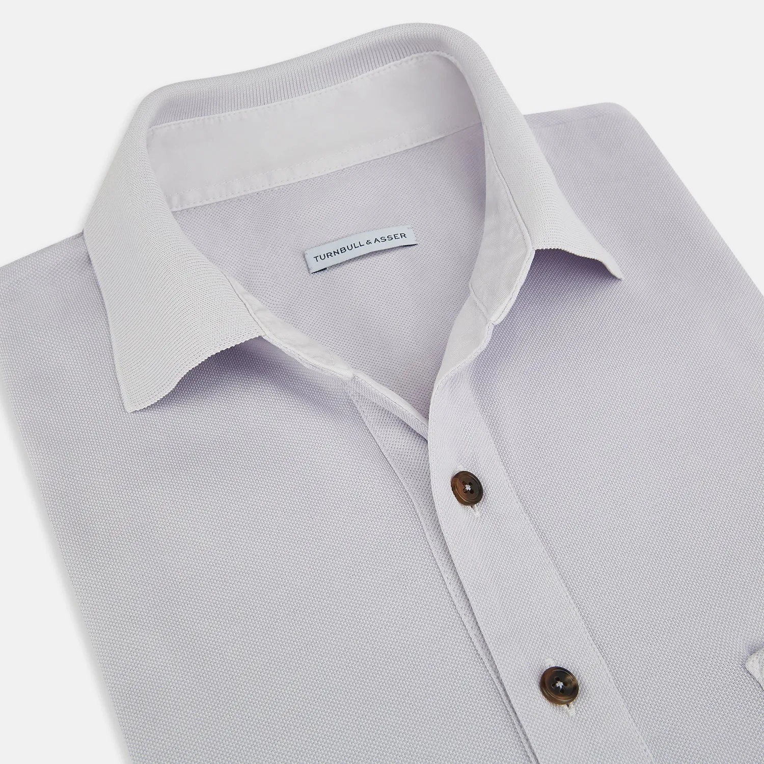 Soft Pink Polo Shirt sold by Turnbull & Asser product image thumbnail 2