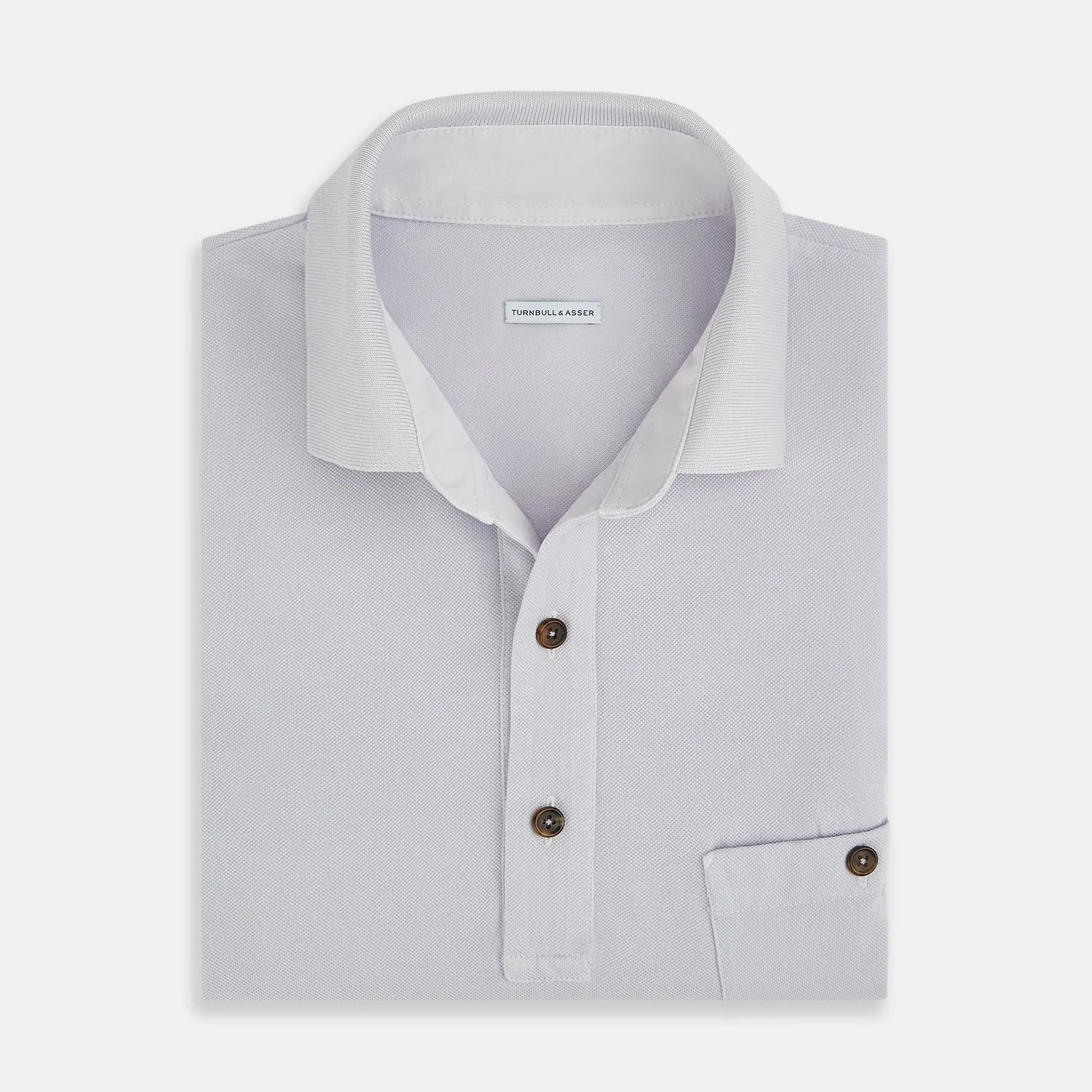 Soft Pink Polo Shirt sold by Turnbull & Asser product image thumbnail 4