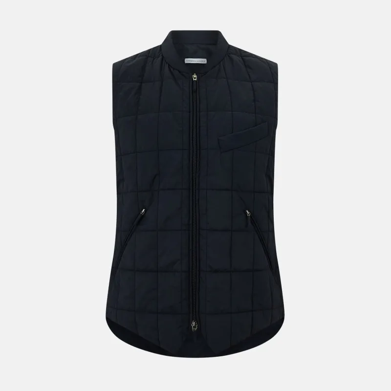 Navy Quilted Gilet sold by Turnbull & Asser