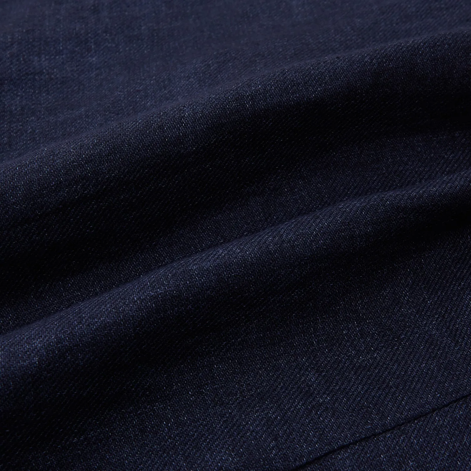 Navy Collared Linen Waistcoat sold by Turnbull & Asser product image thumbnail 5