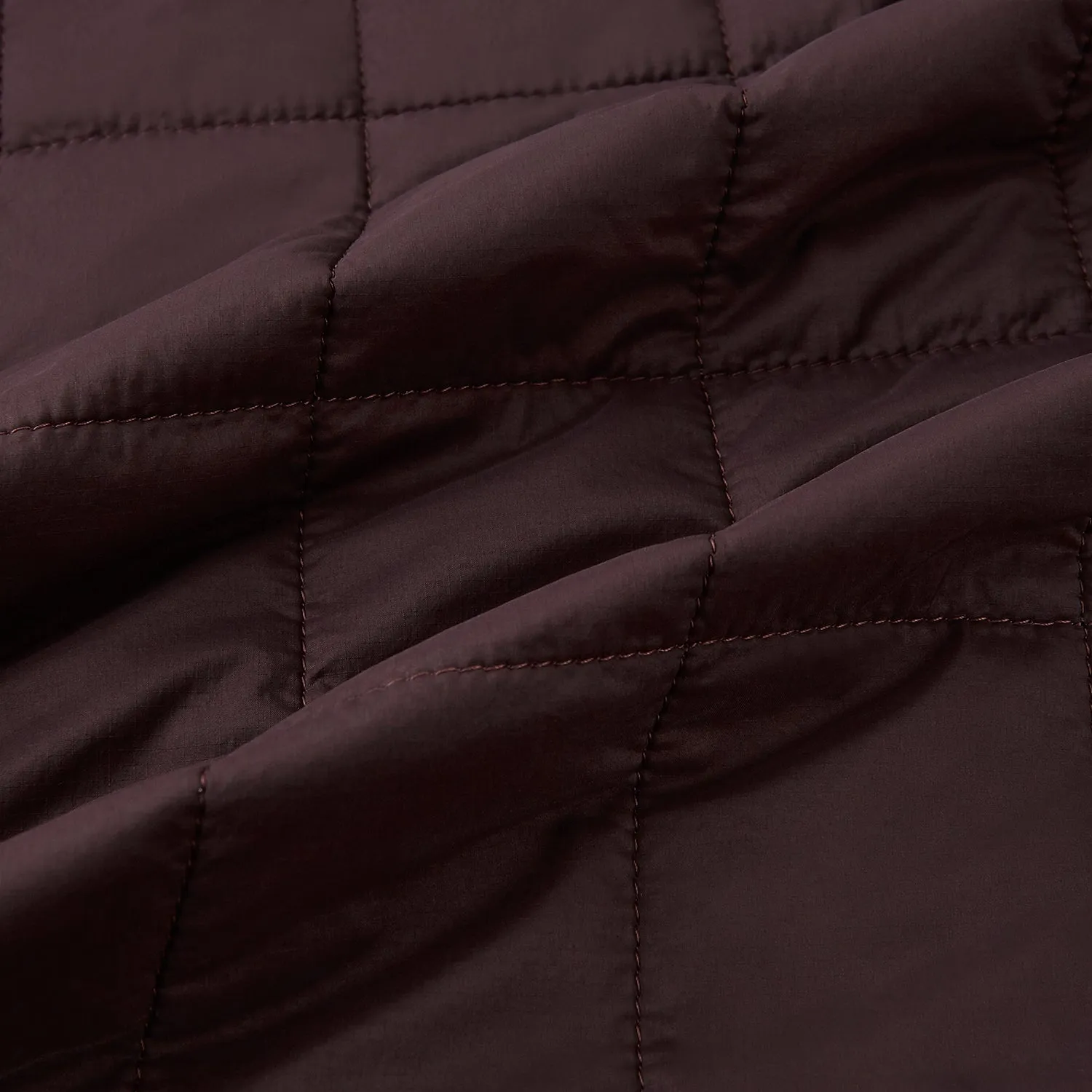 Burgundy Quilted Gilet sold by Turnbull & Asser product image thumbnail 4