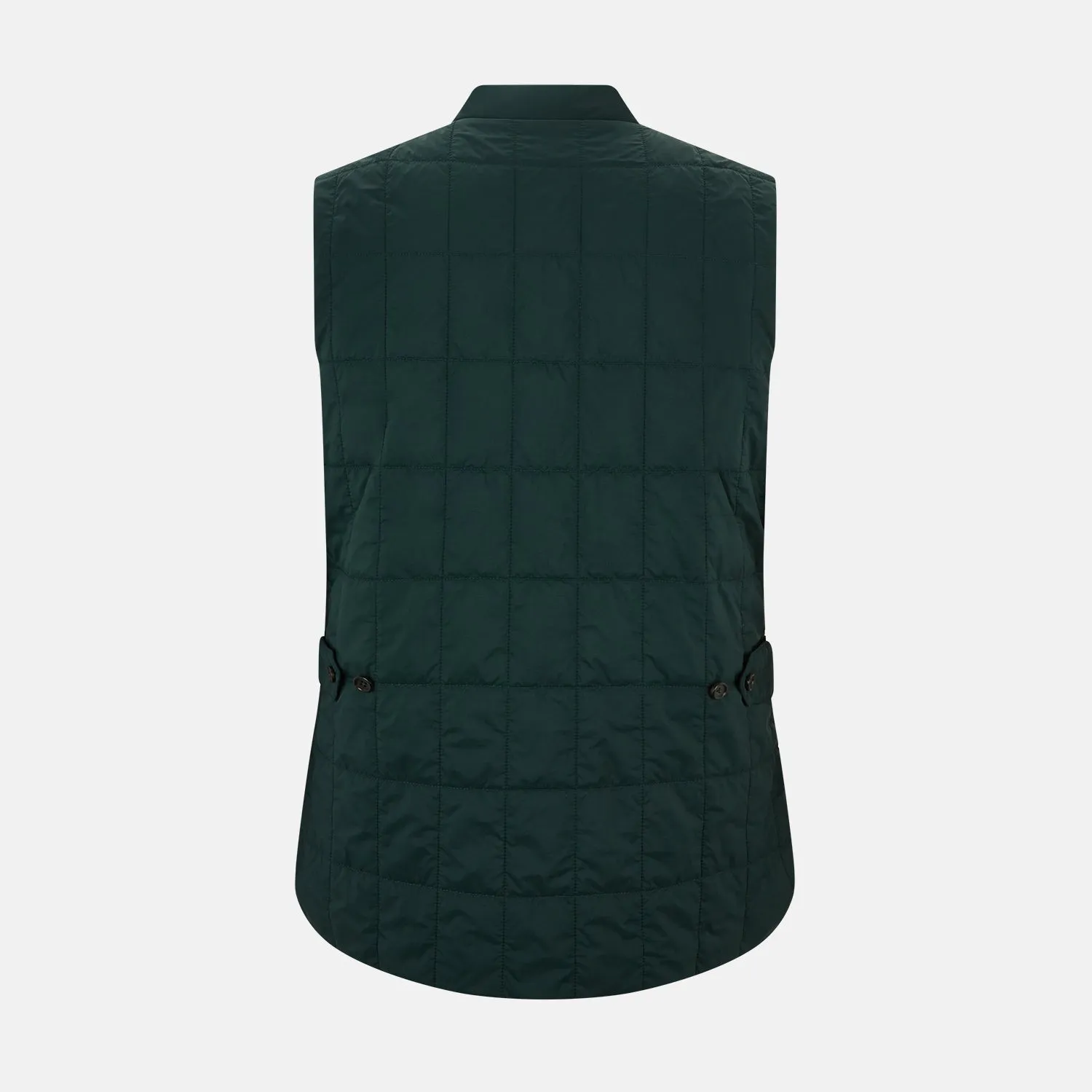 Forest Green Quilted Gilet sold by Turnbull & Asser product image thumbnail 3