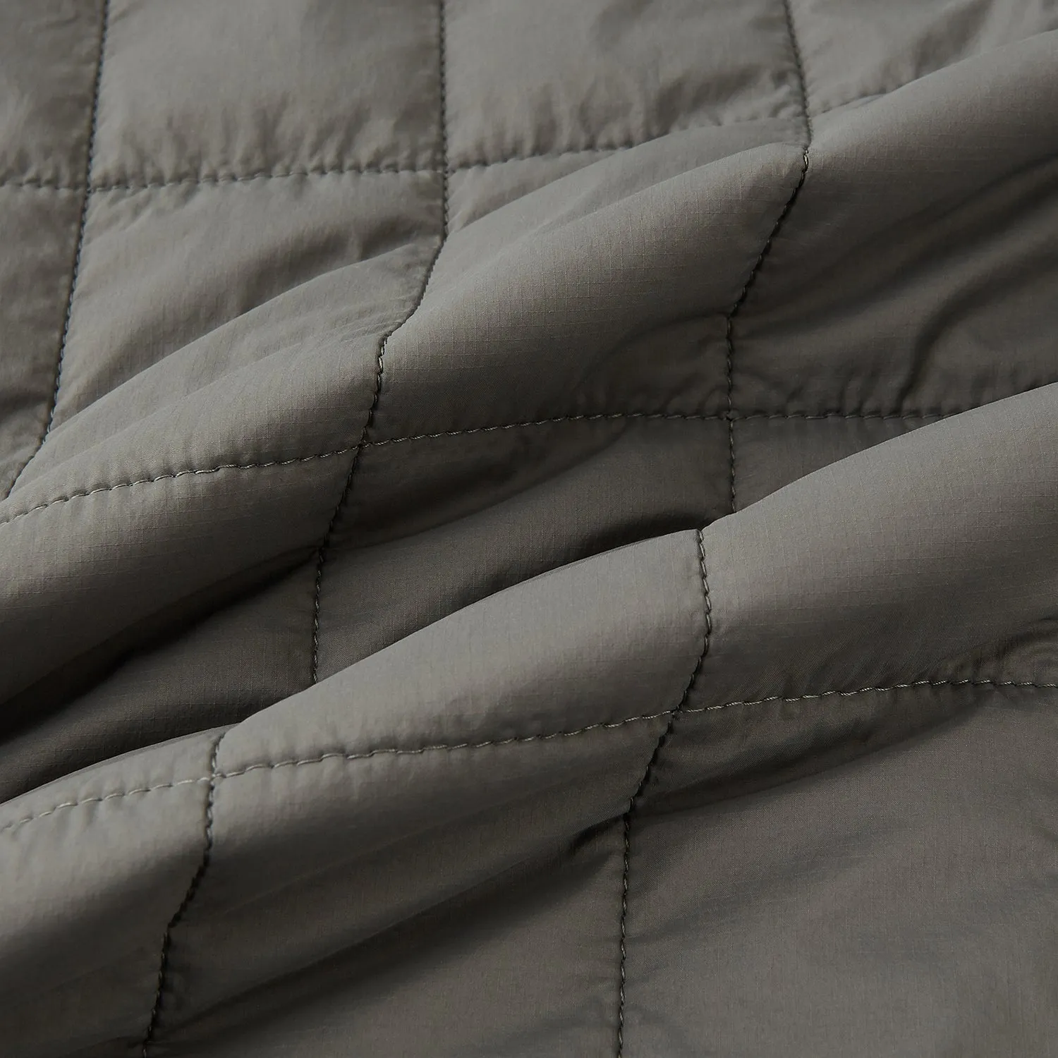Shadow Grey Quilted Gilet sold by Turnbull & Asser product image thumbnail 4