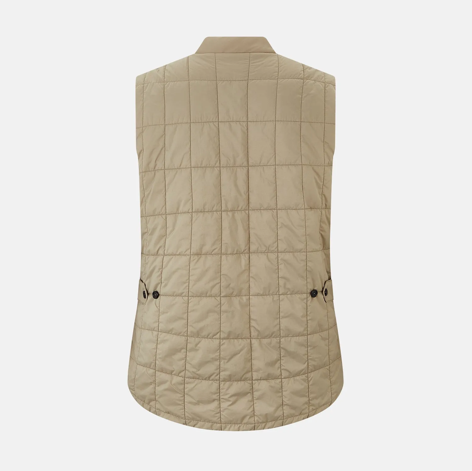 Sand Quilted Gilet sold by Turnbull & Asser product image thumbnail 3