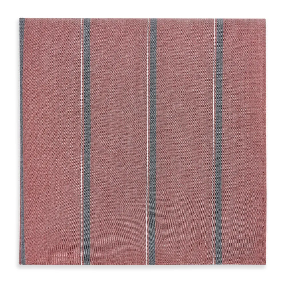 Red Track Stripe Hand-Rolled Handkerchief sold by Turnbull & Asser product image thumbnail 4