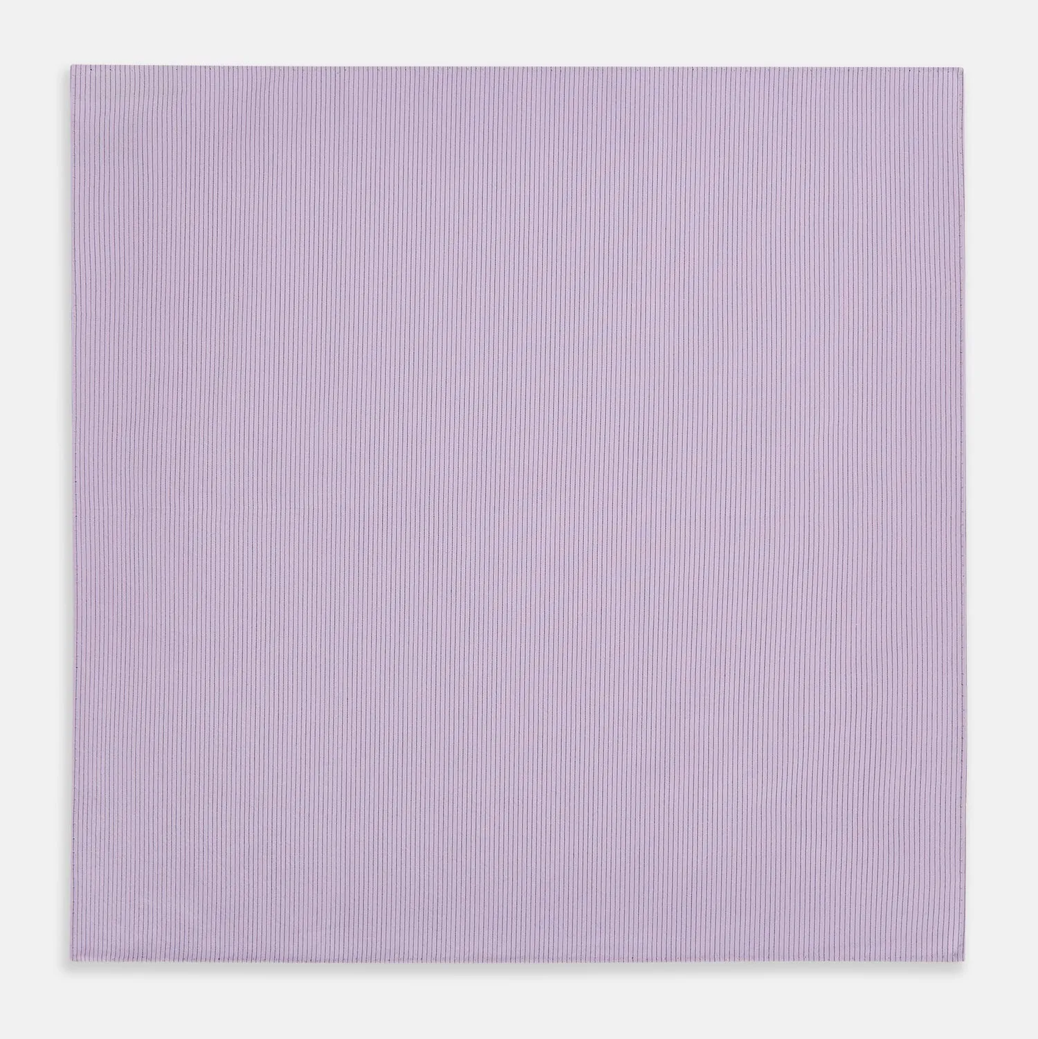 Lilac Pinstripe Hand-Rolled Handkerchief sold by Turnbull & Asser product image thumbnail 3
