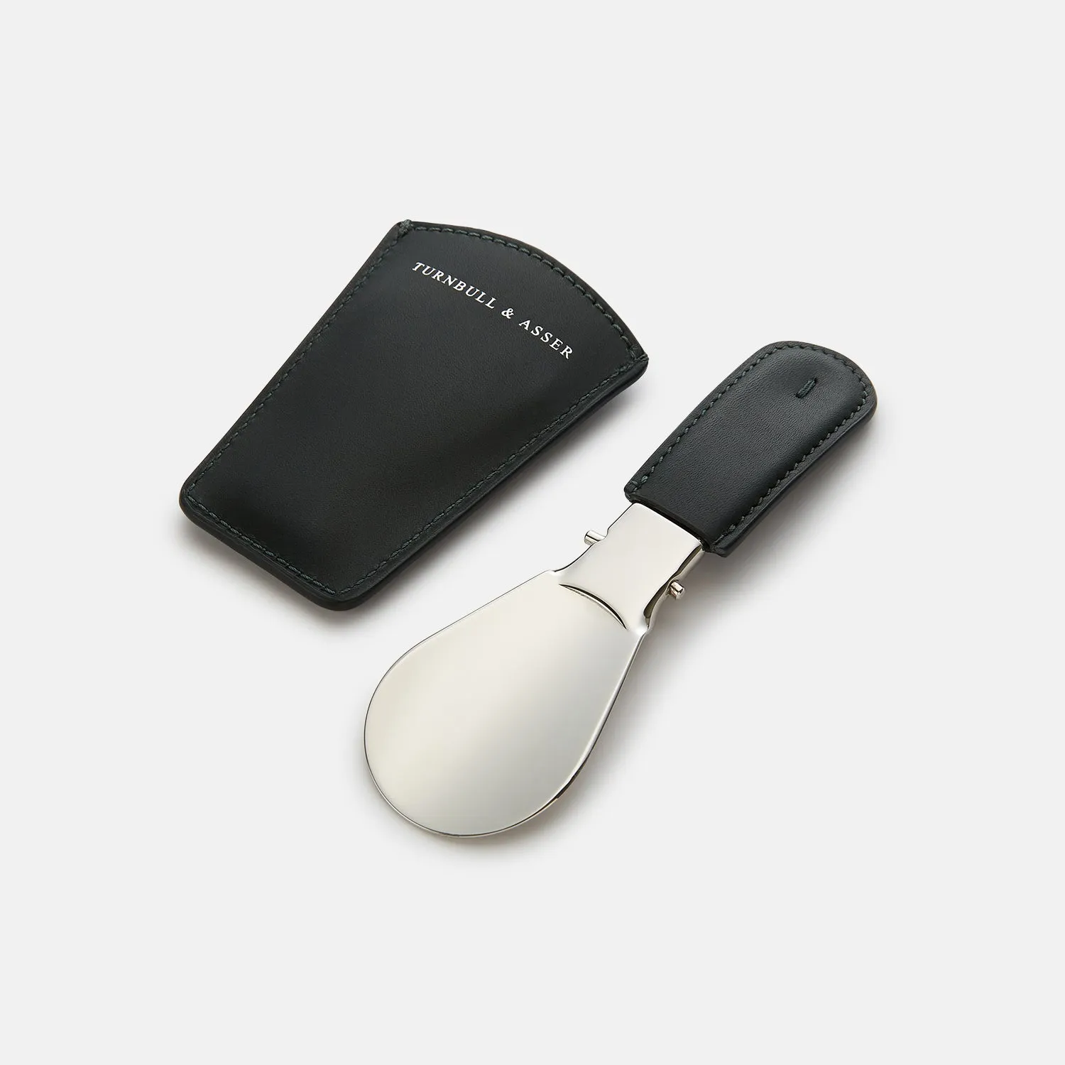 Navy Travel Shoe Horn sold by Turnbull & Asser product image thumbnail 3