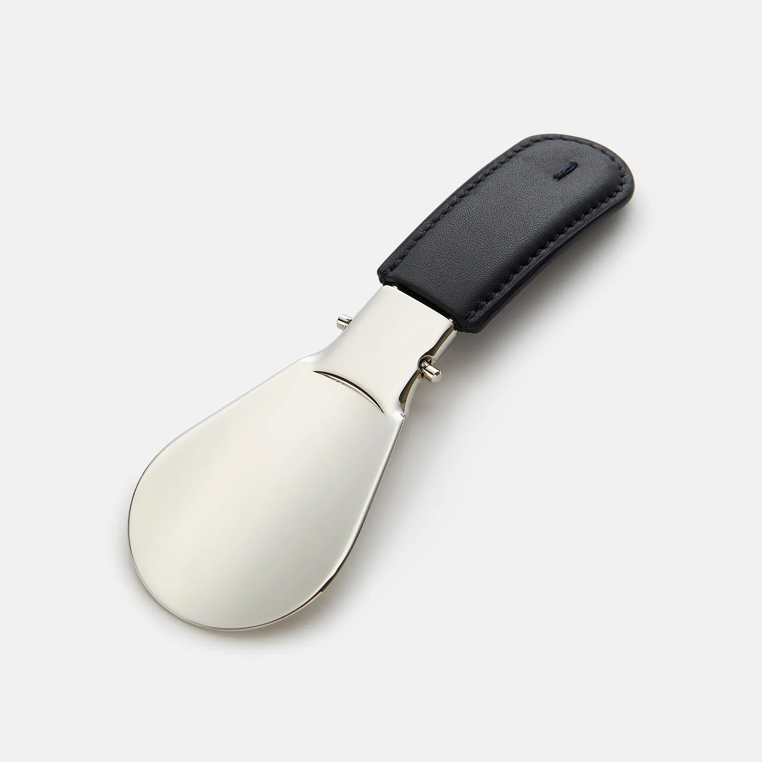 Navy Travel Shoe Horn sold by Turnbull & Asser