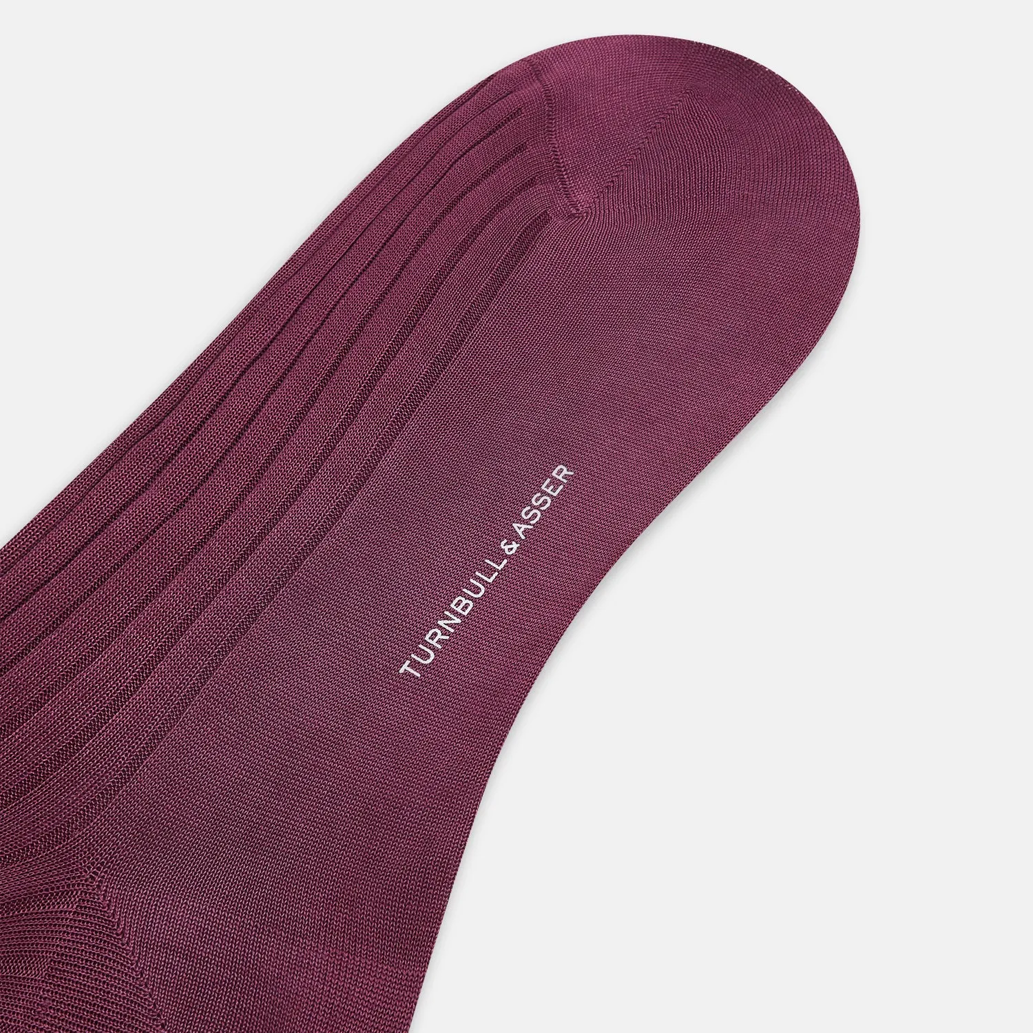 Antique Pink Long Socks sold by Turnbull & Asser product image thumbnail 3